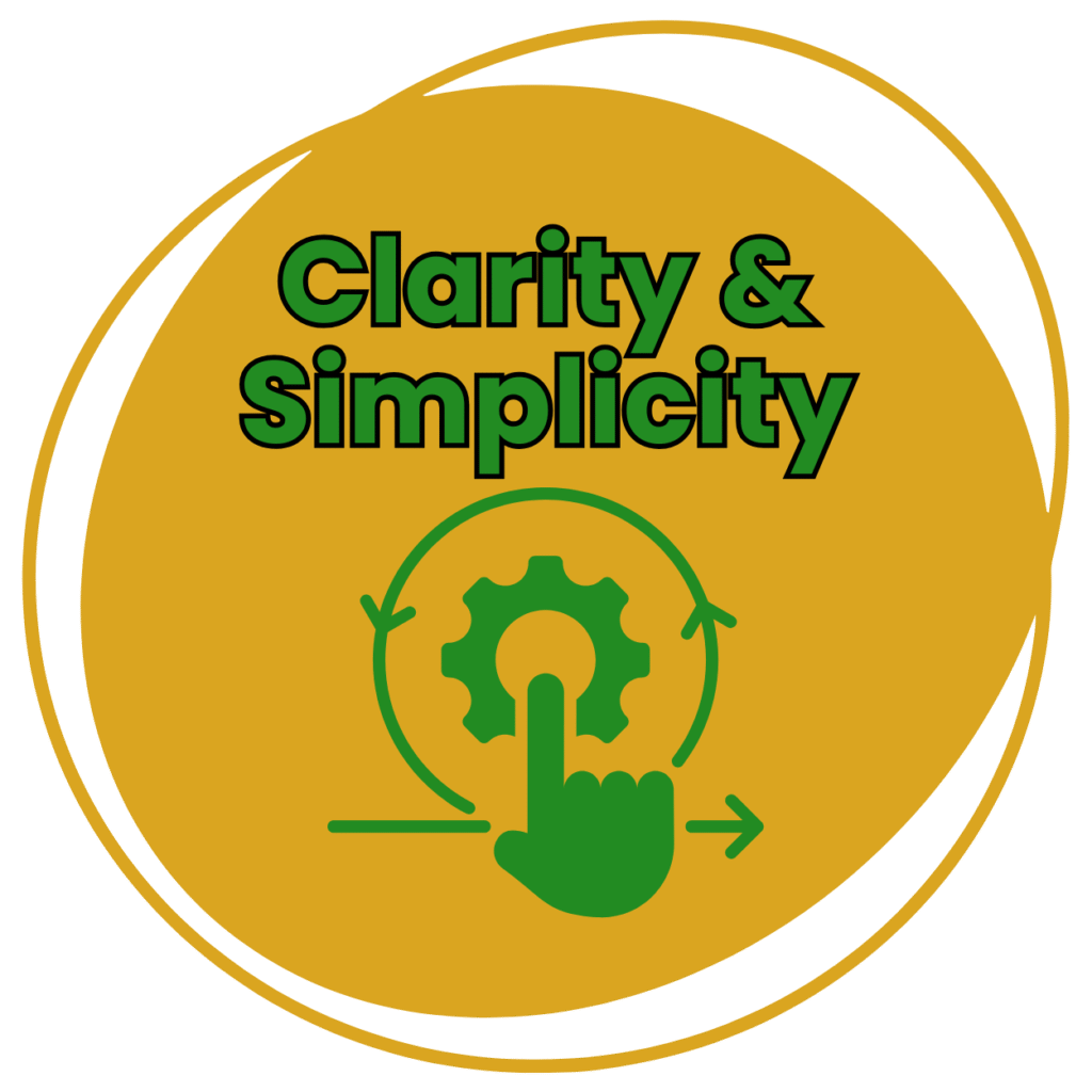 What Guides Us: Clarity & Simplicity